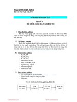 Thí nghiệm môn điện tử số  bộ đếm, giải mã và hiển thị 