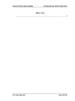 Kế toán chi phí sản xuất và tính giá thành sản phẩm tại Công ty cổ phần Dược phẩm Hà Tĩnh