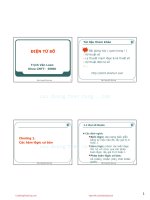 Slide điện tử số đại học bách khoa hà nội