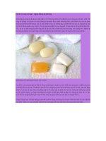 Cach tri mun trong 1 ngay bang xa phong