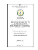 thực trạng công tác chăm sóc người bệnh sau phẫu thuật cắt tử cung qua đường âm đạo do u xơ tử cung tại bệnh viện phụ sản thái bình năm 2019 
