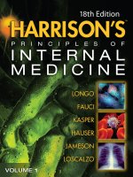 Principles of internal medical 18th by harrison 1 