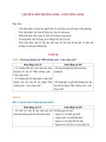 Kế hoạch bài dạy HĐTN Chủ đề 8 lớp 2 bộ CTST