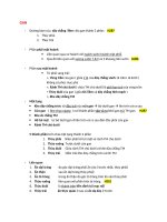 Tóm tắt giải phẫu vùng gan