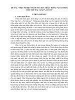 SKKN một số biện pháp tổ chức hoạt động ngoài trời cho trẻ mẫu giáo 5 6 tuổi 