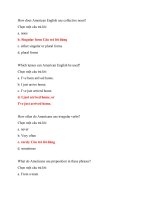 Đáp án môn lịch sử phát triển tiếng anh EN15