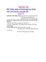 Dan y tap lam van lop 6