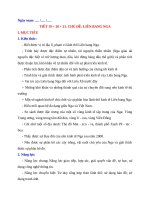 giáo án địa lí 11 kỳ 2 