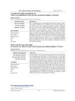 PHÂN lớp dữ LIỆU HOA IRIS sử DỤNG các THUẬT TOÁN NAÏVE BAYES, RANDOM FOREST và KNN