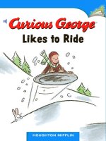 Curious george likes to ride 