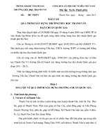 Bao cao xay dung truong chuan quoc giaTH Thanh Van