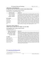 ỨNG DỤNG CÔNG NGHỆ AI TRONG bảo vệ NHÀ yến từ ĐỘNG vật săn mồi