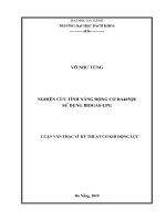 NGHIÊN cứu TÍNH NĂNG ĐỘNG cơ DA465QE sử DỤNG BIOGAS LPG e5695cf4 