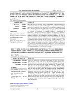 BÀN về xây DỰNG GIÁO TRÌNH BIÊN DỊCH TIẾNG TRUNG THEO ĐỊNH HƯỚNG PHÁT TRIỂN NĂNG lực NGƯỜI học CHO SINH VIÊN CHUYÊN NGÀNH TIẾNG TRUNG