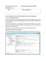 Bài tập Thực hành Mạng máy tính