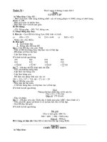 giao an lop 2 tuan 31 32 buoi 1