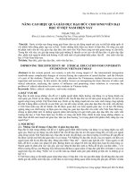 Nâng cao hiệu quả giáo dục đạo đức cho sinh viên đại học ở Việt Nam hiện nay