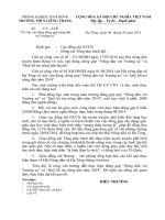 Cong van ve viec dong gop xay dung Quy Nong dan voi Truong sa