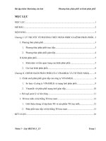 Phương thức phân phối và kênh phân phối công ty VINAMILK và mạng lưới phân phối 