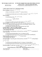 De thi thu TN 2014 03