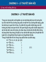 Bài giảng Cơ học môi trường liên tục: Chương 5 - ĐH Kiến trúc Hà Nội: Chương 5 - ĐH Kiến trúc Hà Nội