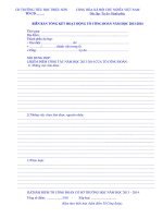 BIEN BAN TONG KET TO CONG DOAN NAM HOC 20132014