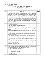 HD cham thi HKI mon Van 12