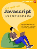 GIÁO TRÌNH javascript 