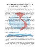 GIỚI THIỆU KHÁI QUÁT VỀ NỀN CÔNG VỤ CỦA LIÊN HIỆP VƯƠNG QUỐC ANH