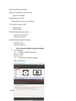 BÀI THU HOẠCH THỰC HÀNH ORACLE VM VIRTUALBOX