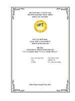 Tran Quoc Ninh - Lop MBA7.2 -  Tieu luan cuoi ky - Giao tiep va dam phan trong kinh doanh