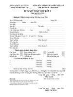 MAUDON XIN HOC LOP 1