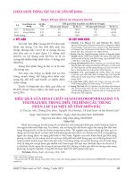 Hiệu quả của hoạt chất Sulfachloropyridazine và Toltrazuril trong điều trị bệnh cầu trùng phân lập tại một số tỉnh miền Bắc