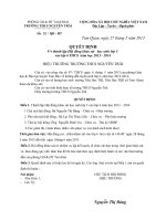 QUYET DINH TUYEN SINH LOP 6