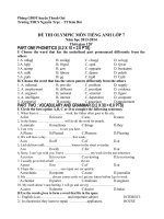 De HSG Anh 7 Nguyen Truc