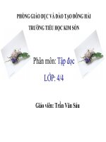 DE MEN BENH VUC KE YEU TIEP THEO