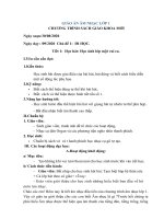 giáo án nhạc lớp 1 bộ chân trời sáng tạo