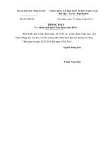 Thonng bao nhan kinh phi Cong doan