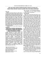 Kết quả phục hình thẩm mỹ răng trước sử dụng kỹ thuật mặt dán sứ E.max tại một số cơ sở Răng hàm mặt