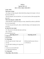 Giáo án tiếng việt 2 bộ sách kết nối tri thức với cuộc sống mẫu mới