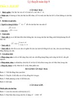 ly thuyet toan lop 9