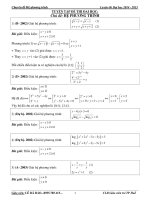 Tuyen tap loi giai He phuong trinh 2002 2014