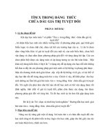 Tim x trong dang thuc co chua dau gia tri tuyet doi