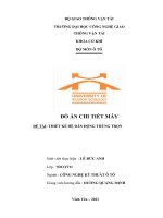 ĐỒ án CHI TIẾT máy đề tài THIẾT kế hệ dẫn ĐỘNG THÙNG TRỘN 