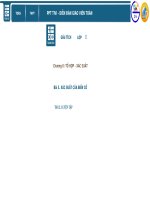 PPT ĐẠI SỐ 11 Tiet 32. Luyen tap xac suat cua bien co