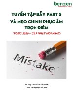 EBOOK bẫy PART 5 TOEIC   PART 1 