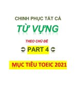 CHINH PHỤC PART 4 LISTENING TOEIC 