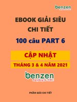 PART 6 100 câu   GIẢI 