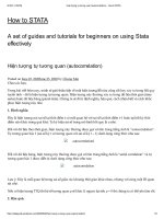 Hiện tượng tự tương quan Autocorrelation