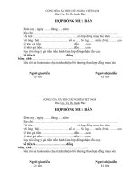 mau hop dong mua ban